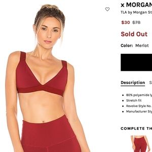 TLA by Morgan Stewart Sports Bra